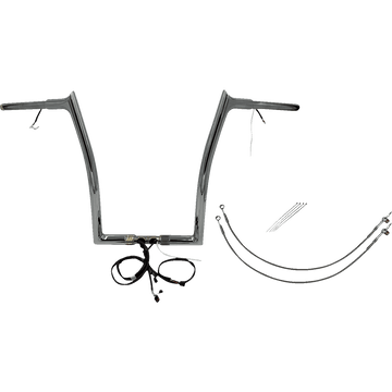 FAT BAGGERS INC. Handlebar Kit Pointed Top 16" Chrome 901916