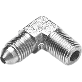 GOODRIDGE Fitting -3 to 1/8" NPT 90° Chrome