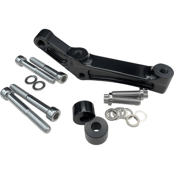 HAWG HALTERS Radial Caliper Mount Adapter Kit Black FBRMAB108