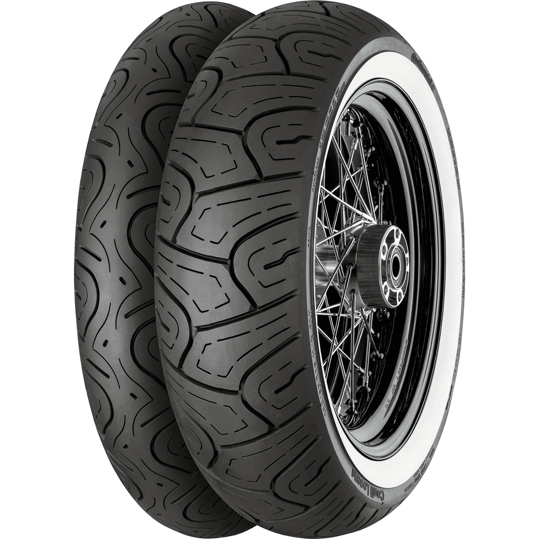 CONTINENTAL Tire ContiLegend Front 130/70-18 Wide Whitewall 63H 02403020000