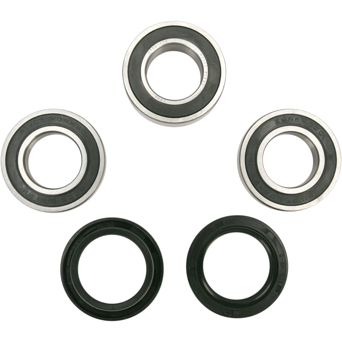 PIVOT WORKS Wheel Bearing Kit Rear