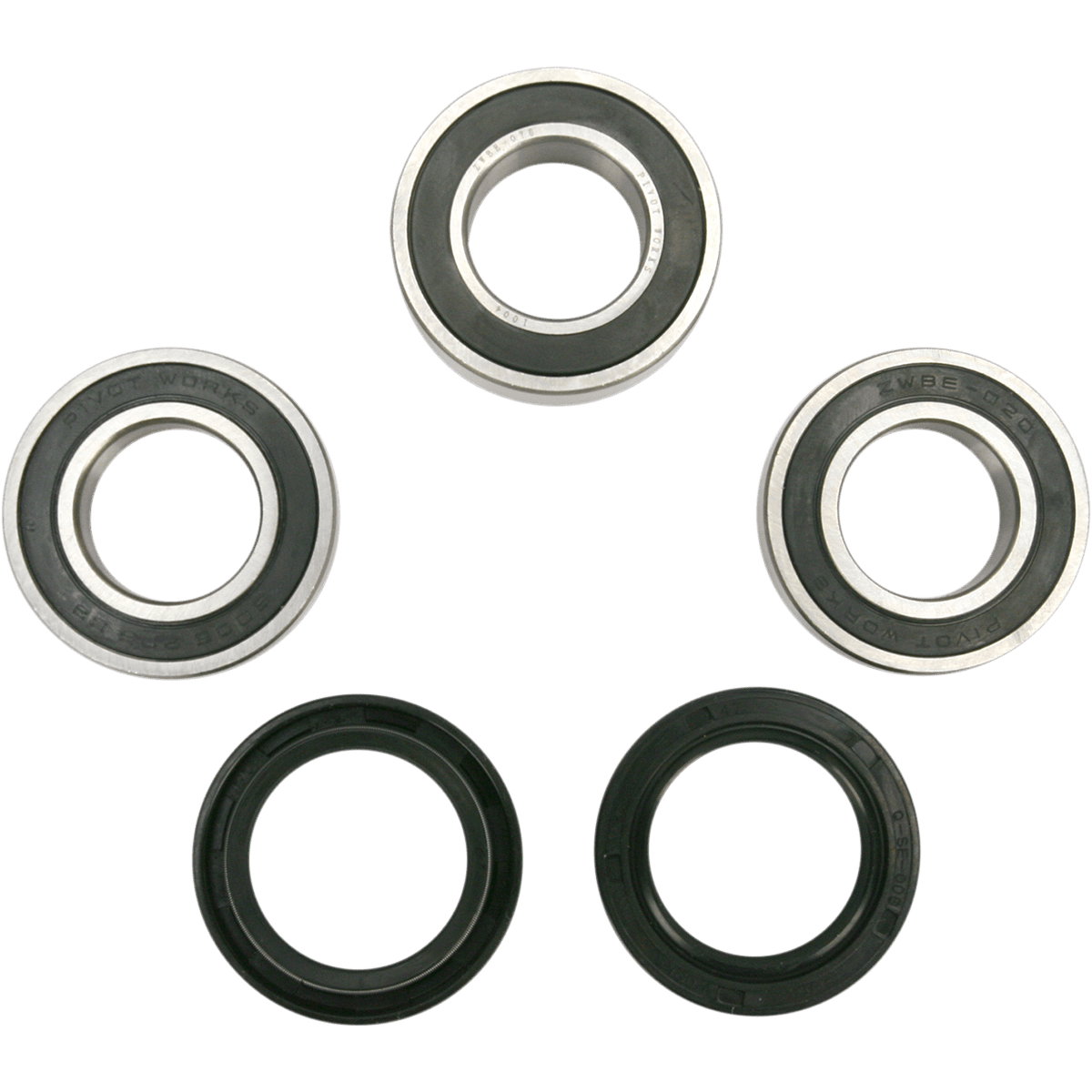 PIVOT WORKS Wheel Bearing Kit Rear