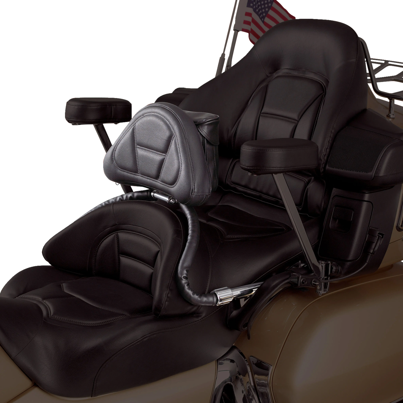 SHOW CHROME Backrest Driver GL1800 52637