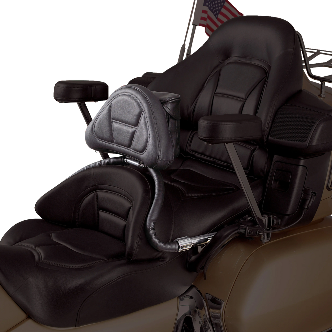 SHOW CHROME Backrest Driver GL1800 52637