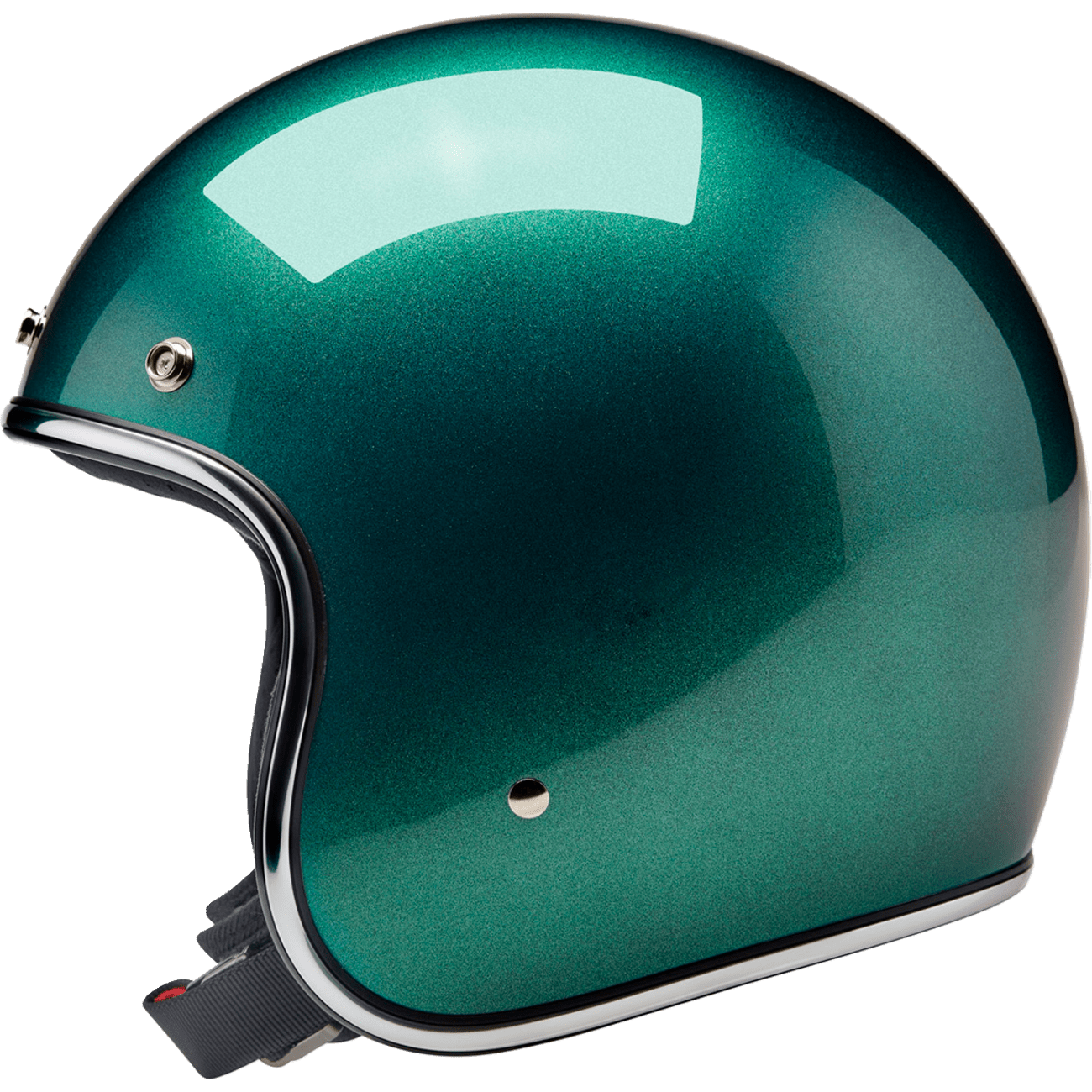 BILTWELL Bonanza Helmet Metallic Catalina Green Large 1001358204