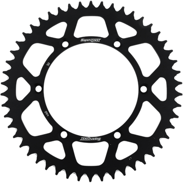 SUPERSPROX Rear Sprocket Black Kawasaki/Suzuki 50 Tooth