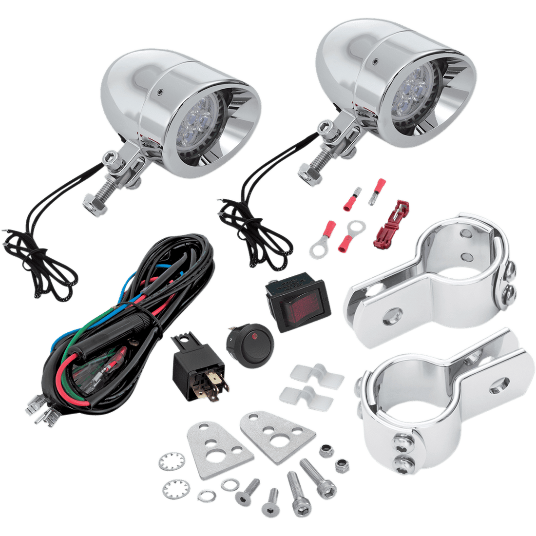 SHOW CHROME LED Mini Driving Lights Kit Chrome 55365L