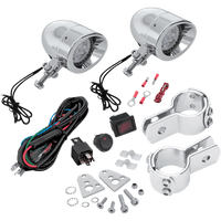 SHOW CHROME LED Mini Driving Lights Kit Chrome 55365L