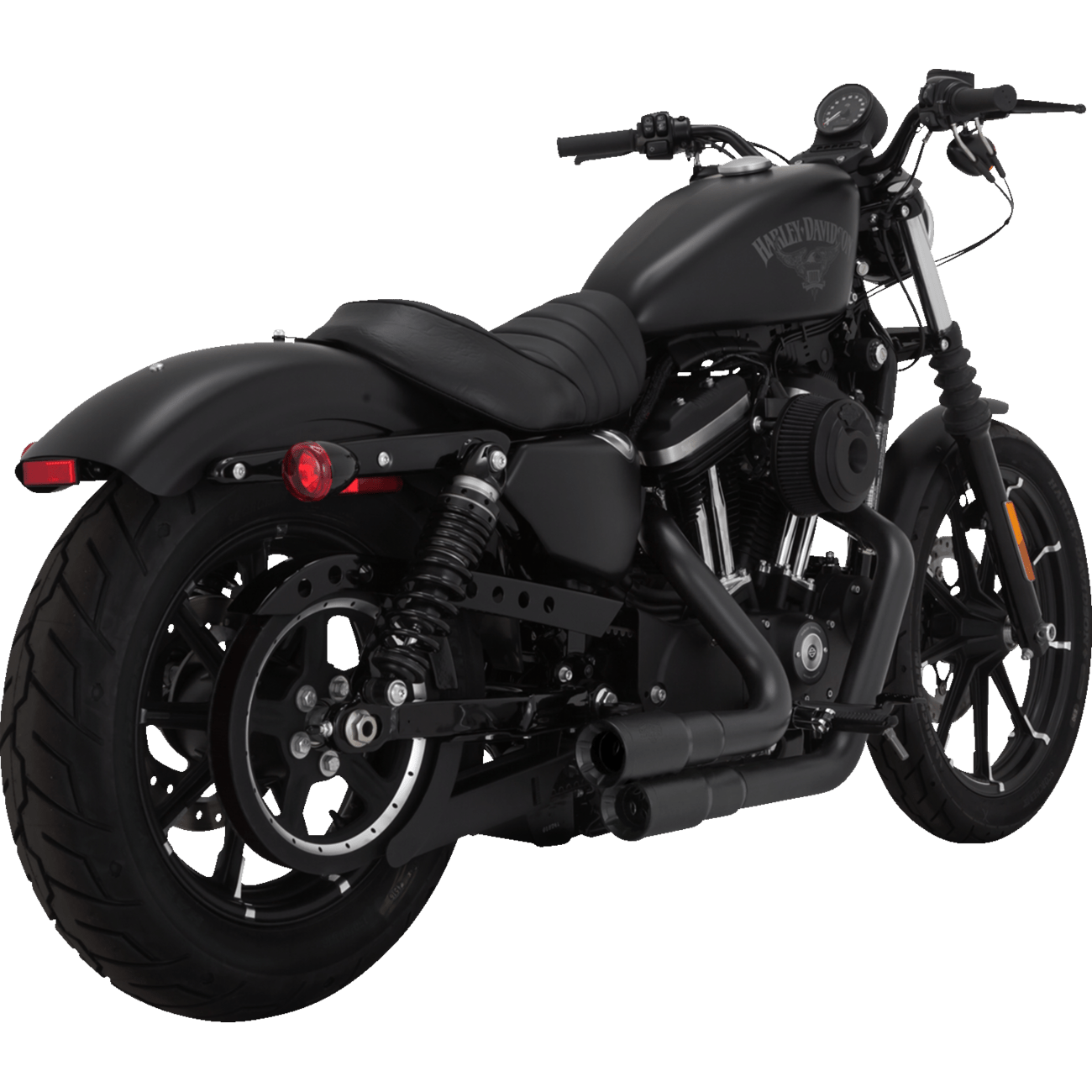 VANCE & HINES Mini Grenades Exhaust System Matte Black 46884