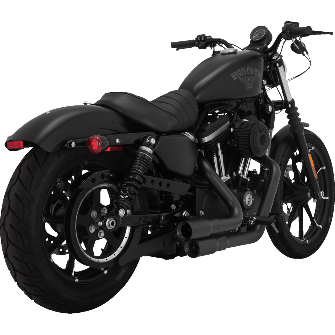 VANCE & HINES Mini Grenades Exhaust System Matte Black 46884