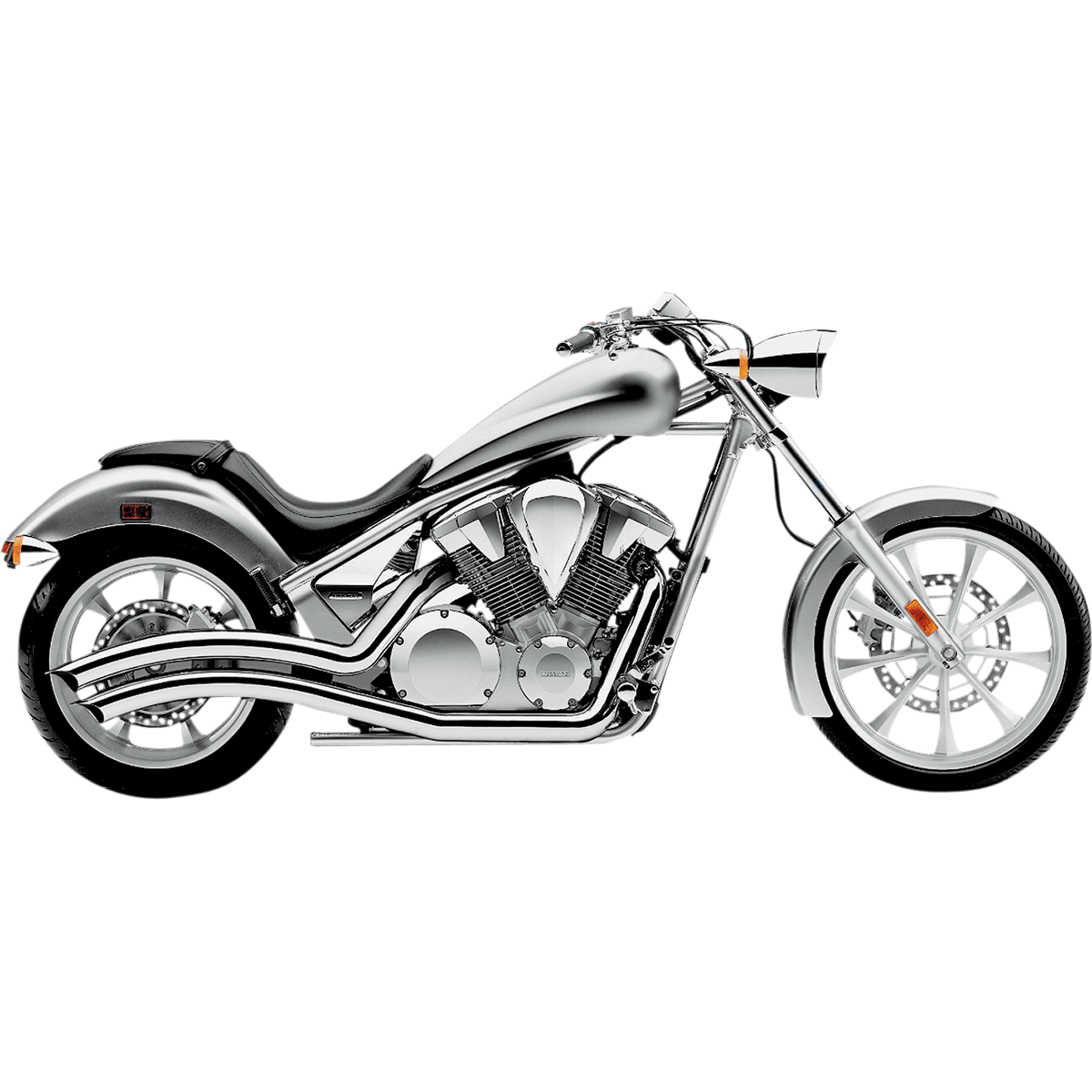 COBRA Speedster Swept Exhaust Chrome VT1300 1233