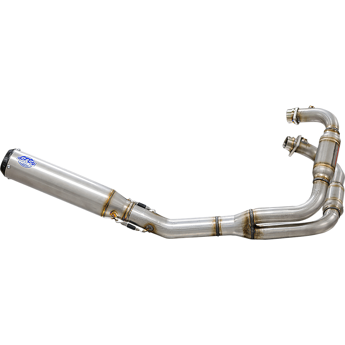 S&S CYCLE Qualifier 2:1 50 State Exhaust System Stainless Steel 5501029A