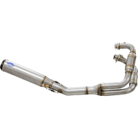 S&S CYCLE Qualifier 2:1 50 State Exhaust System Stainless Steel 5501029A