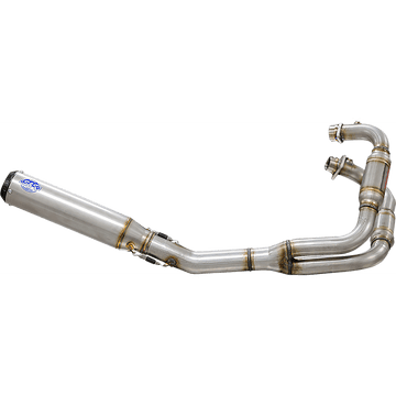 S&S CYCLE Qualifier 2:1 50 State Exhaust System Stainless Steel 5501029A