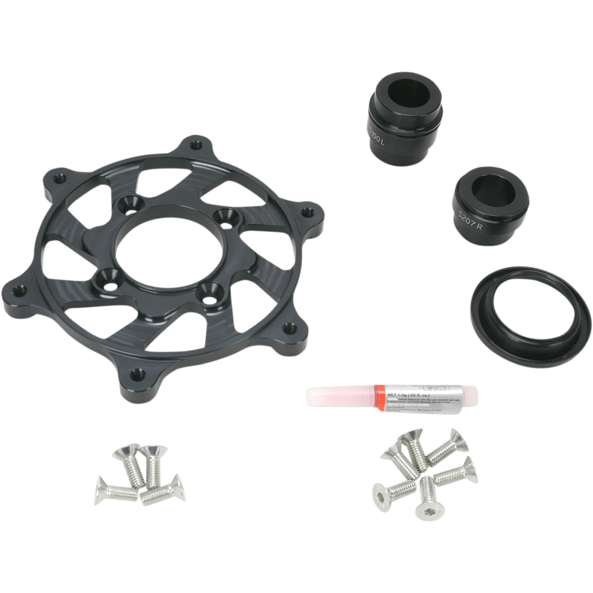 EXCEL Carrier Ring Set Pro Series Front Black 2FC4071