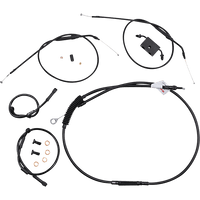 BURLY BRAND Handlebar Cable and Brake Line Kit Extended Sportsters Tracker/Scrambler Handlebars ABS B301271