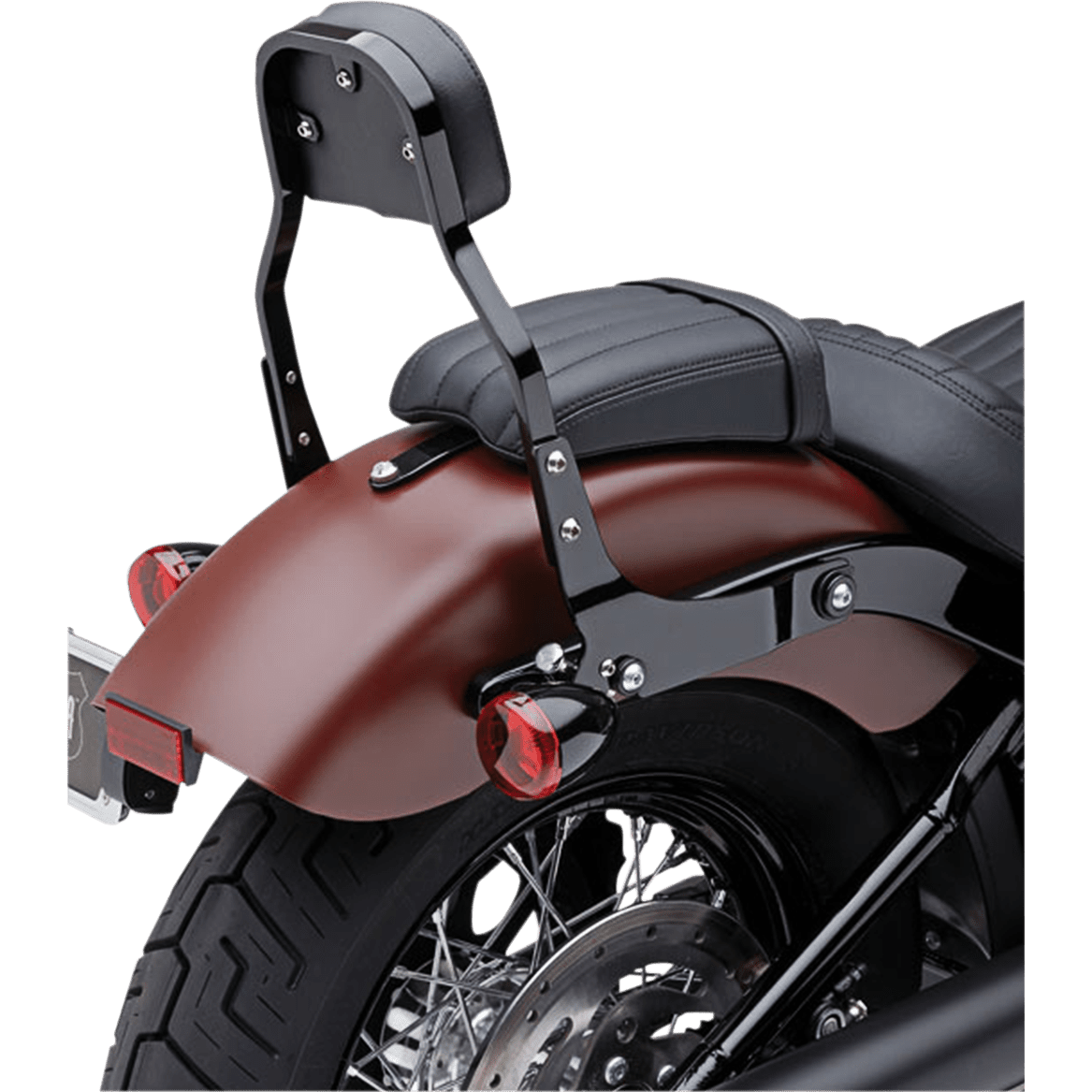 COBRA Backrest Kit 11" Black Softail 6022022B