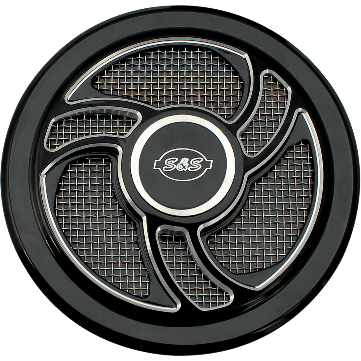 S&S CYCLE Air Cleaner Cover Torker Black 1700206