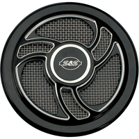 S&S CYCLE Air Cleaner Cover Torker Black 1700206