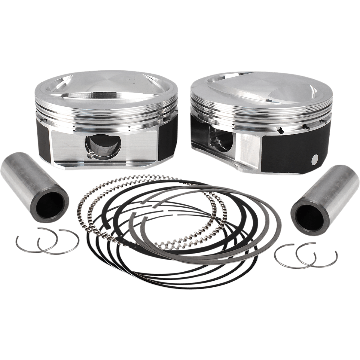 S&S CYCLE High Compression Piston Kit 110" Twin Cam CVO Motor Standard