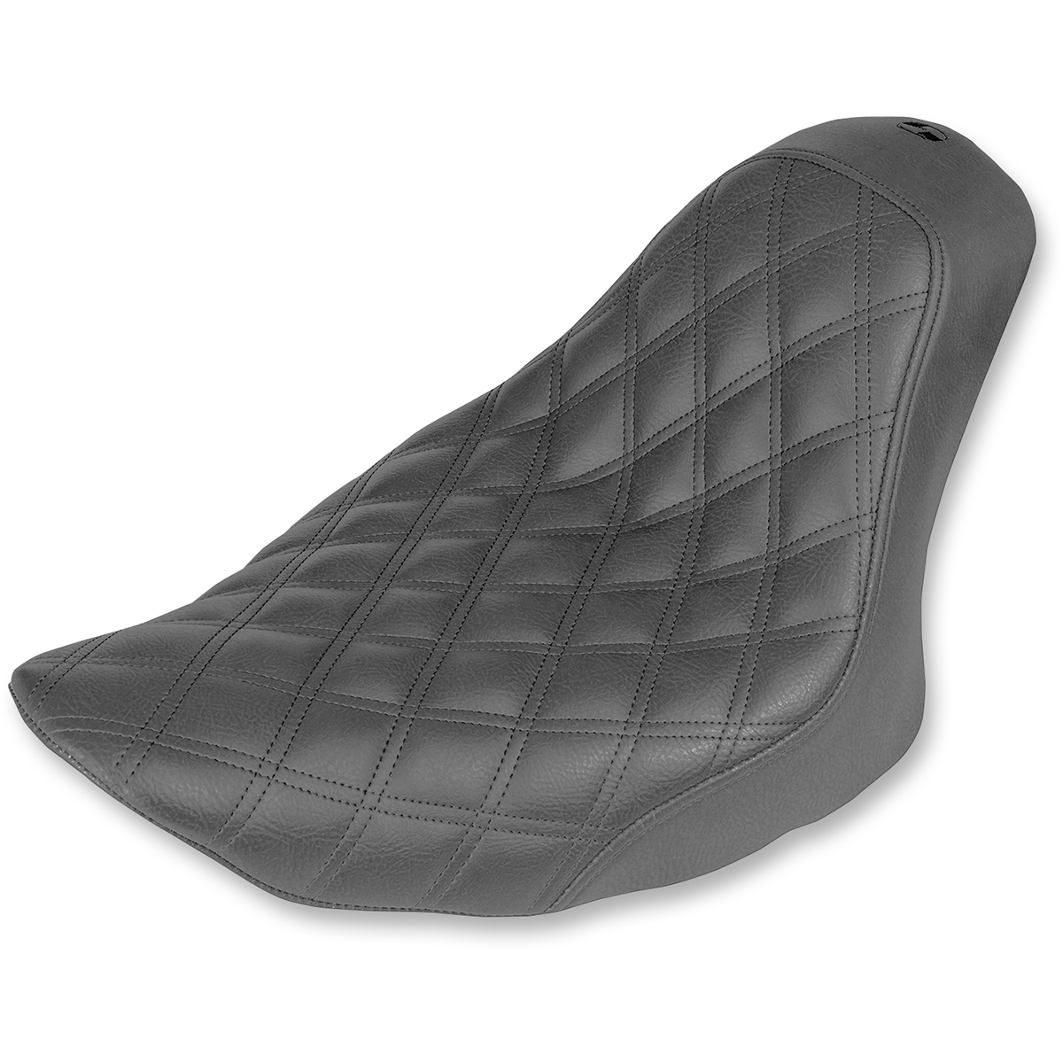 SADDLEMEN Renegade Solo Seat Lattice Stitched Black FL/FX '06-'17 80612002LS