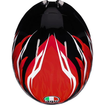 AGV K1 S Helmet Lion Black/Red/White Small 2118394003035S