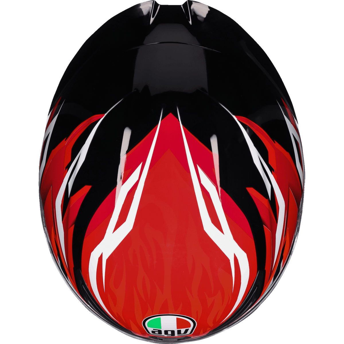 AGV K1 S Helmet Lion Black/Red/White Large 2118394003035L