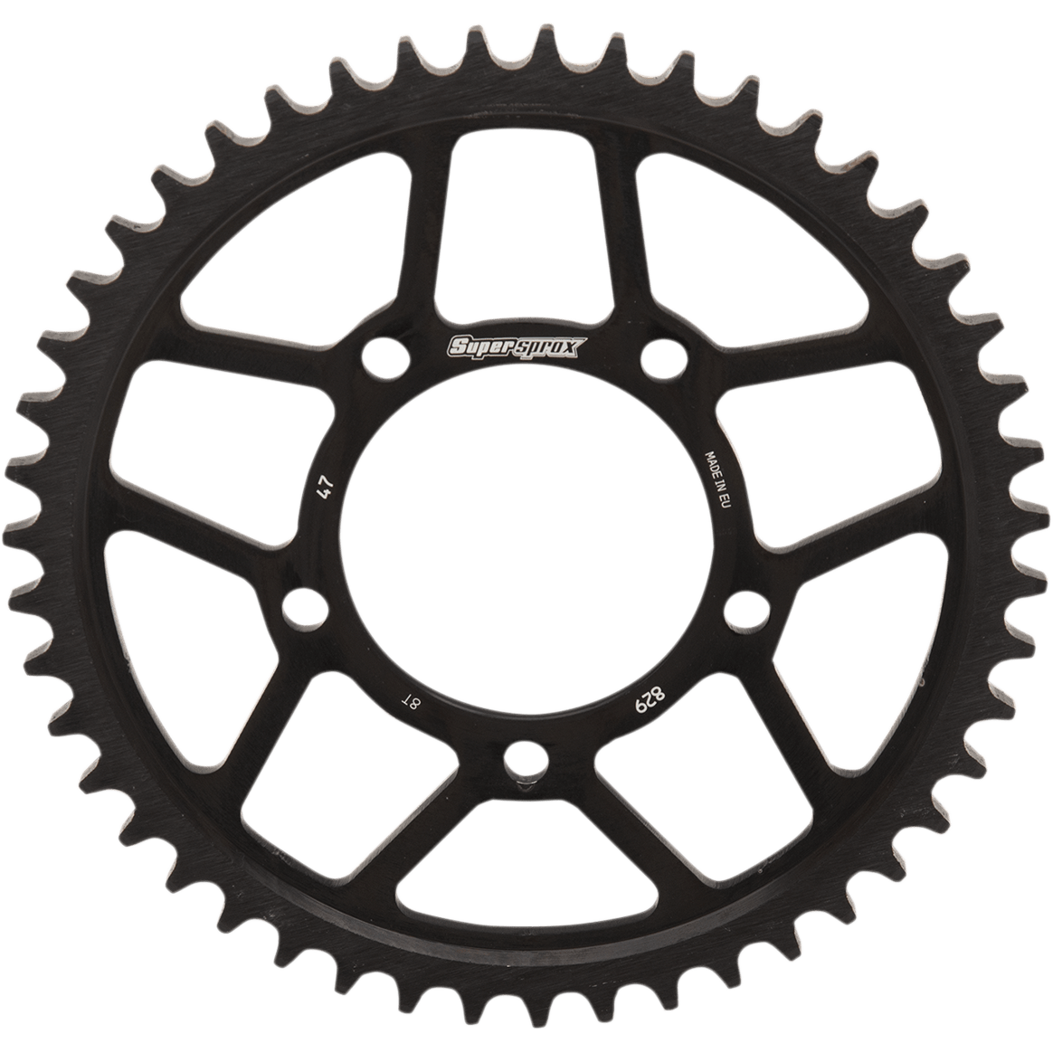 SUPERSPROX Edge Rear Sprocket Black 47 Tooth