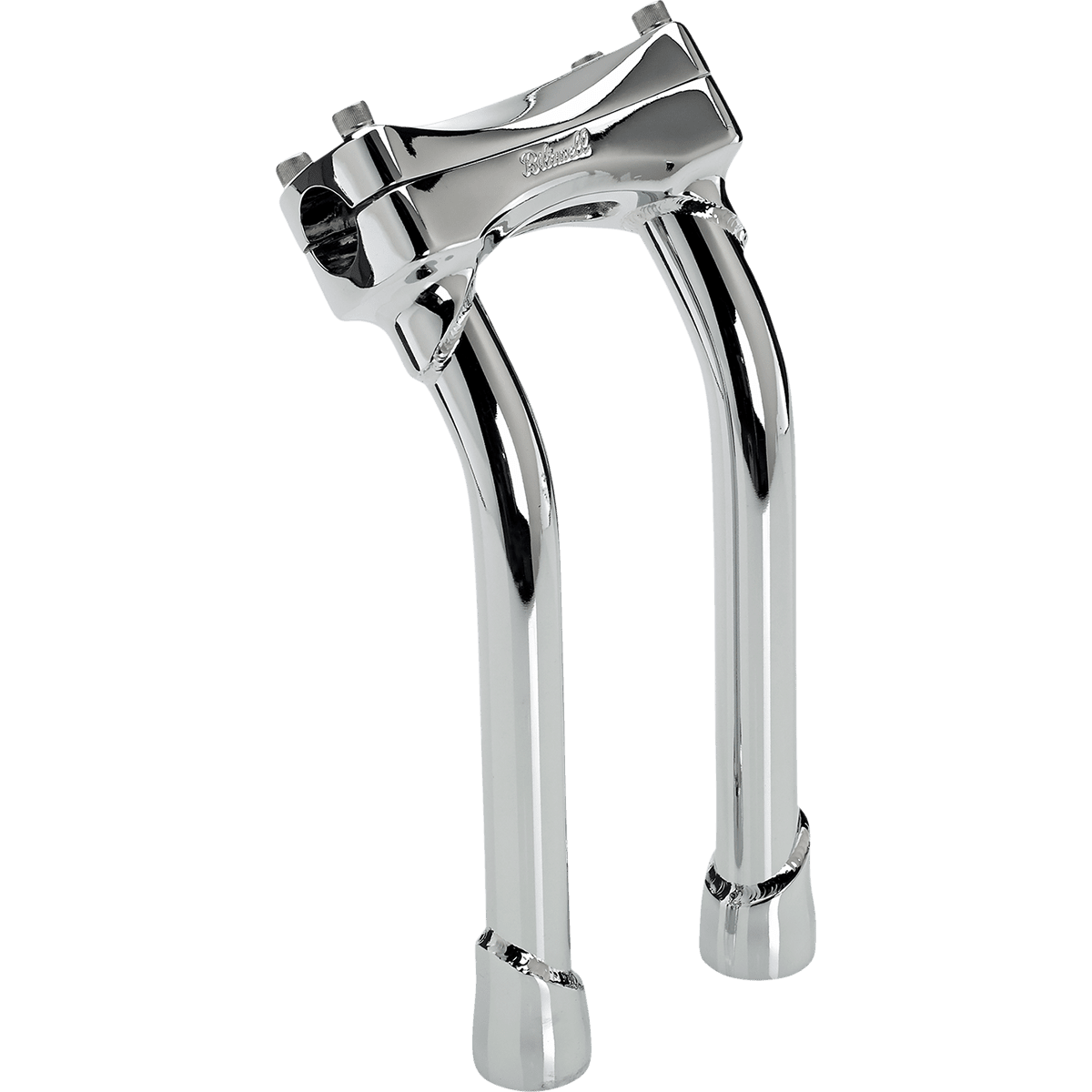 BILTWELL Risers Murdock Oversized Pullback 10" Chrome 641410510