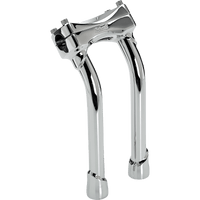 BILTWELL Risers Murdock Oversized Pullback 10" Chrome 641410510