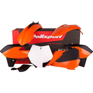 POLISPORT Body Kit '13 '14 OEM Orange/White/Black SX 85 90555