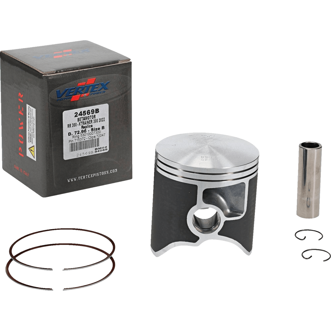 MOOSE RACING Piston Kit 72.96 mm Xtrainer 300