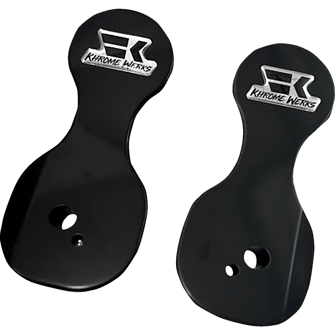 KHROME WERKS Mirror Brackets Drop '14-'22 Batwing Models MB2016KW