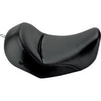 SADDLEMEN Heels Down Solo Seat Without Backrest Plain Black Dyna 806040021