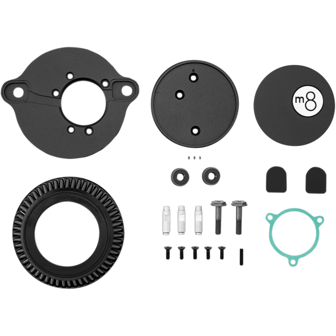 LA CHOPPERS Air Cleaner Kit Black LA239103B