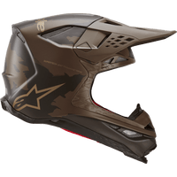 ALPINESTARS Supertech M10 Helmet Squad MIPS® Dark Brown/Gold Small