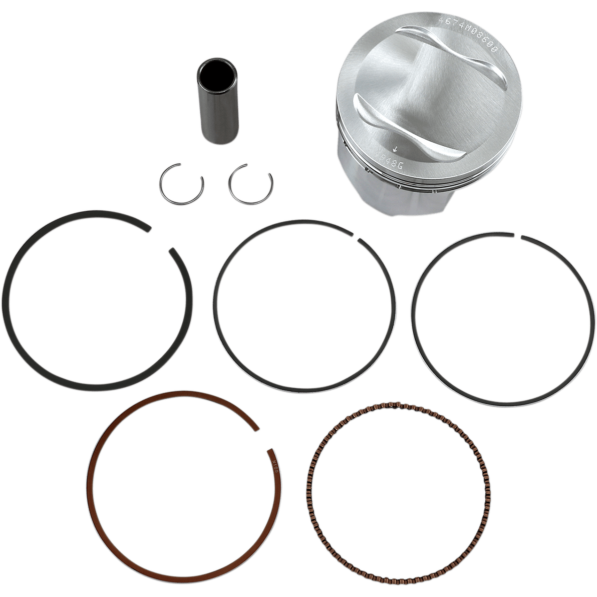 WISECO Piston Kit 86.00 mm Yamaha 4674M08600