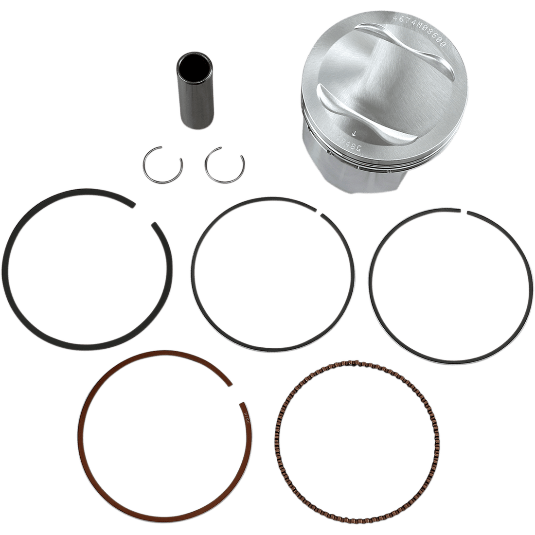 WISECO Piston Kit 86.00 mm Yamaha 4674M08600