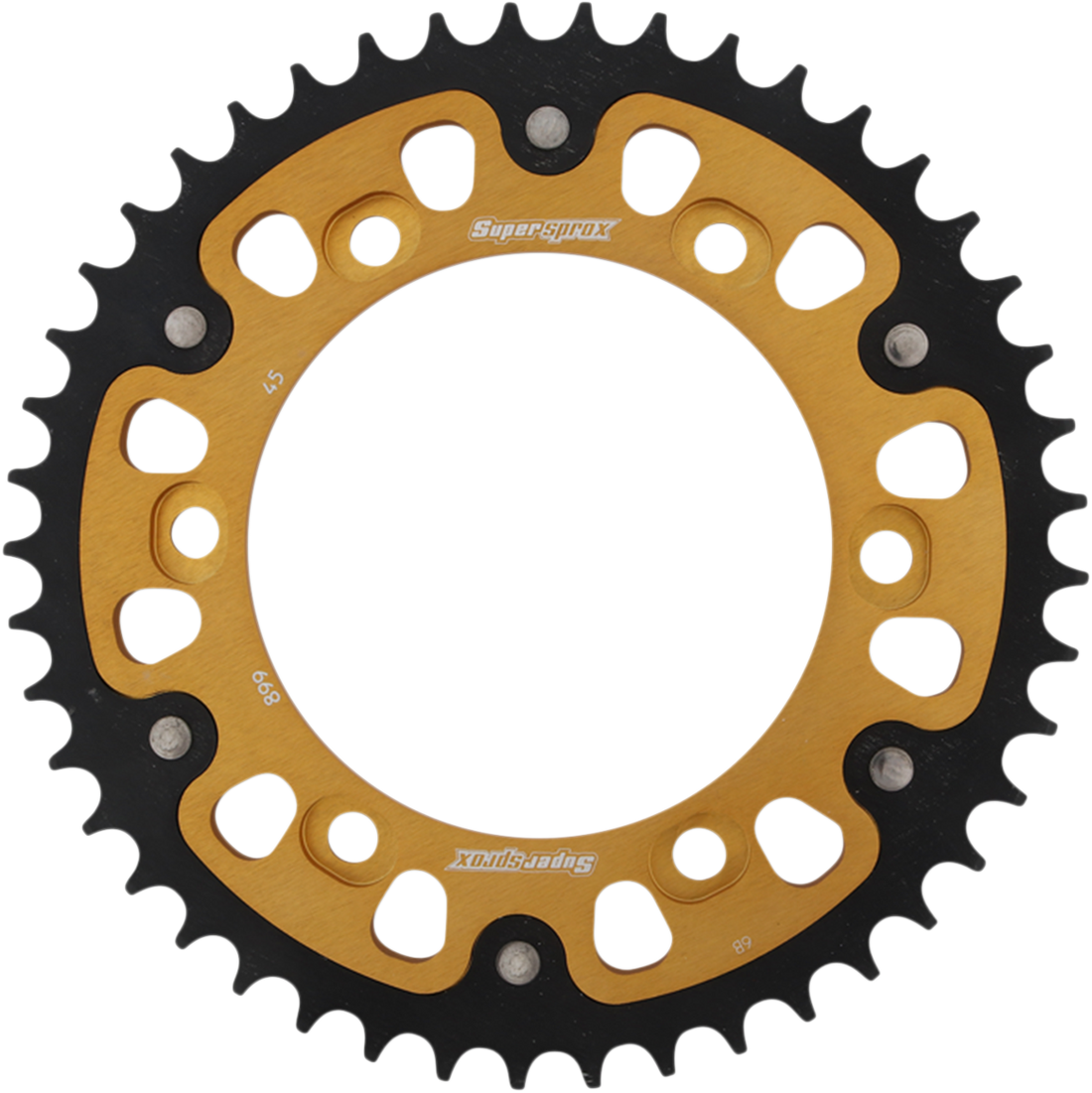 SUPERSPROX Stealth Rear Sprocket 45 Tooth Gold KTM RST89945GLD