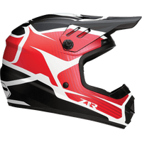 Z1R Youth Rise Helmet Flame Red Small