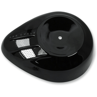 S&S CYCLE Air Cleaner Cover Air Stream Gloss Black 1700396