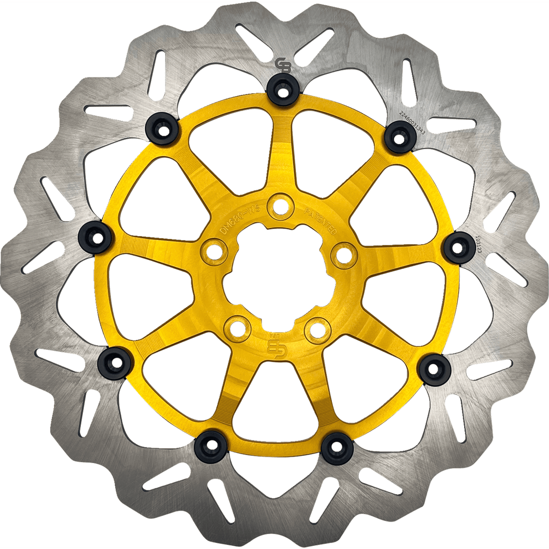 GALFER Brake Rotor Front Gold DF680CWSSG