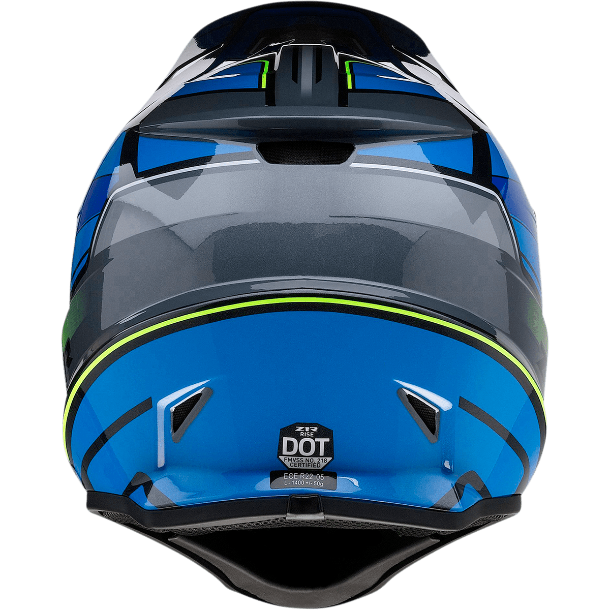 Z1R Rise Helmet MC Blue/Hi-Viz 2XL