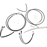 MAGNUM SHIELDING Control Cable Kit XR Black/Chrome 489422