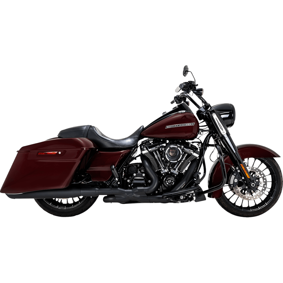 VANCE & HINES Twin Slash Slip-On Muffler Black 46672