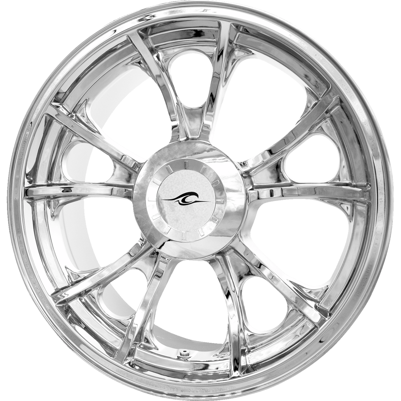 COASTAL MOTO Wheel Largo 3D Rear Single Disc/with or without ABS Chrome 18x7