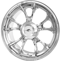 COASTAL MOTO Wheel Largo 3D Rear Single Disc/with or without ABS Chrome 18x7