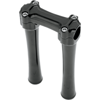 TODD'S CYCLE Risers Bone 8" Black BBC832