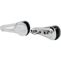 ALLOY ART LED Front Turn Signals Finned Chrome RGFS21