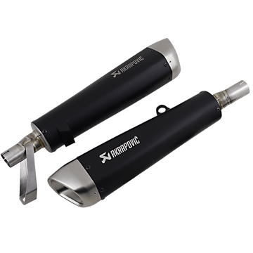 AKRAPOVIC Street Twin Mufflers Titanium ST9SO2HCQTBL